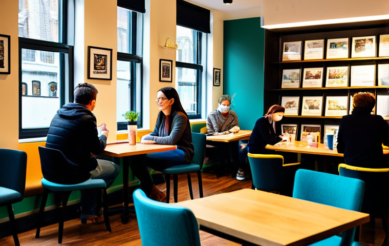 정신건강 분야의 최신 트렌드 - **Image Prompt:** A woman uses a mental health app on her smartphone while commuting on a train, sur... 정신건강 분야의 최신 트렌드 - **Image Prompt:** A woman uses a mental health app on her smartphone while commuting on a train, sur...