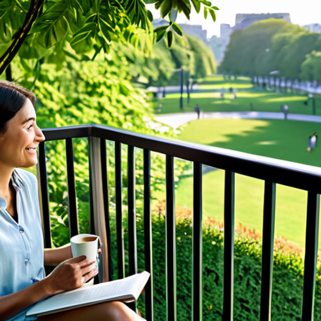 정신건강 상담사 연봉협상 전략 - **Prompt:** A serene, modern illustration of a female mental health counselor in her late 30s, with ...