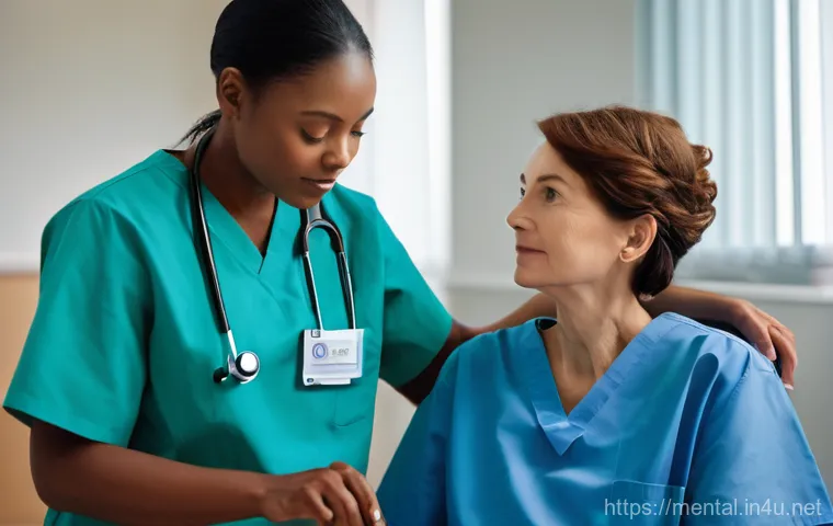 정신건강 전문가 이직 성공 사례 - **Prompt:** A diverse group of mental health professionals, including psychiatrists, psychologists, ... 정신건강 전문가 이직 성공 사례 - **Prompt:** A diverse group of mental health professionals, including psychiatrists, psychologists, ...